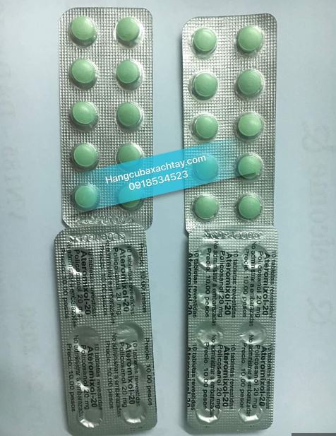 Thuốc Policosanol Ateromixol 20